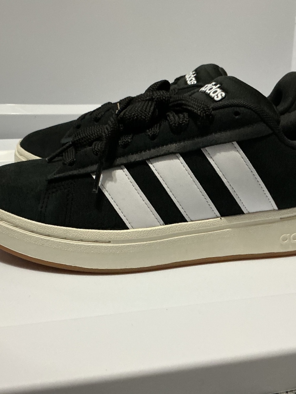 Adidas Grand Court Alpha Men's Sneakers Size 8 Black White New with Tags
